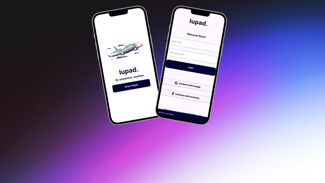 Lupad: Flight Booking Application